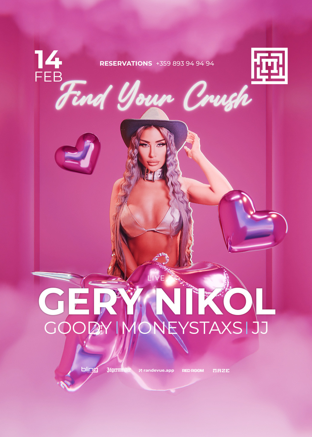 💖 FIND YOUR CRUSH @ MAZE Ft GERY NIKOL