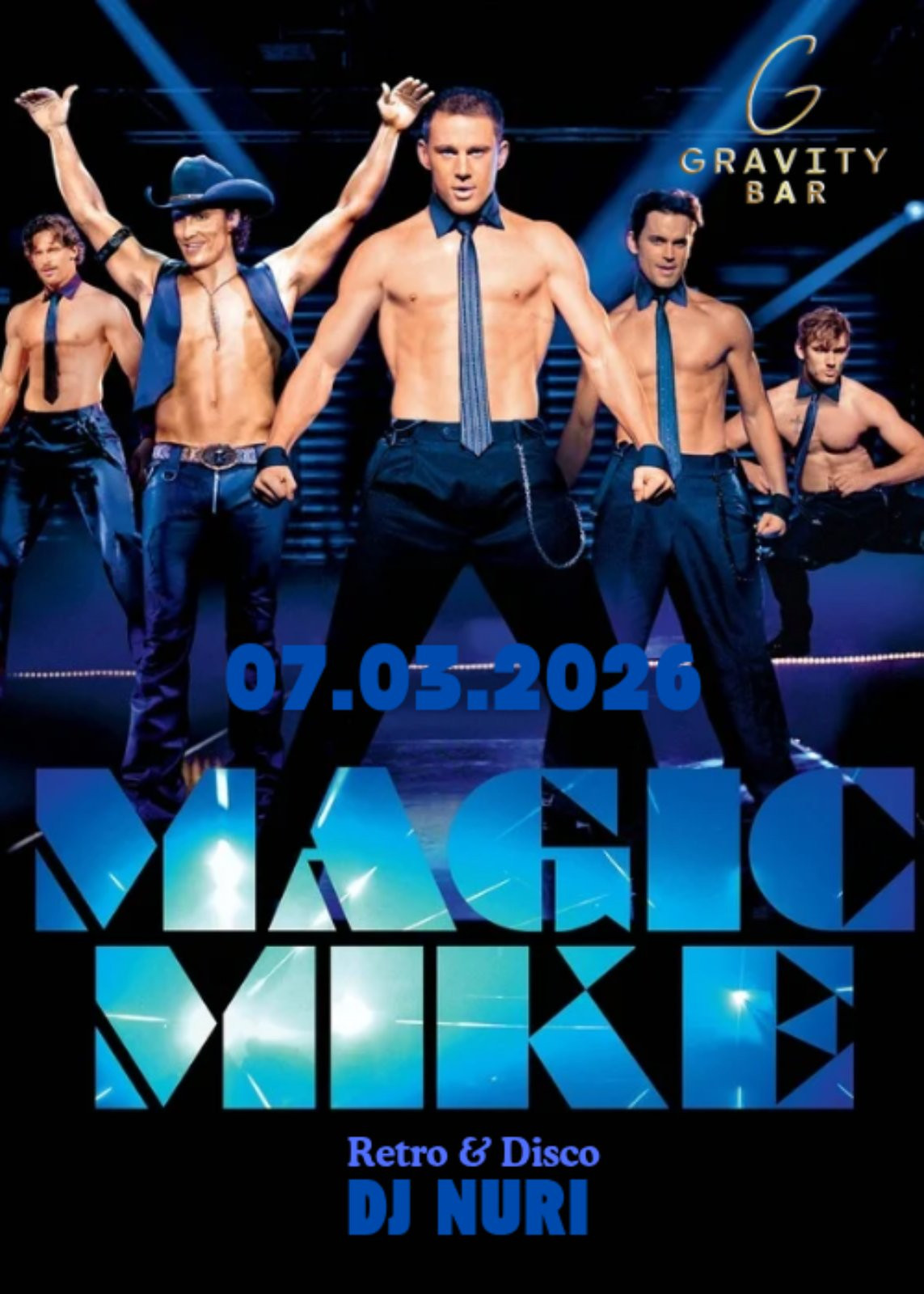 Magic Mike @ Gravity Bar