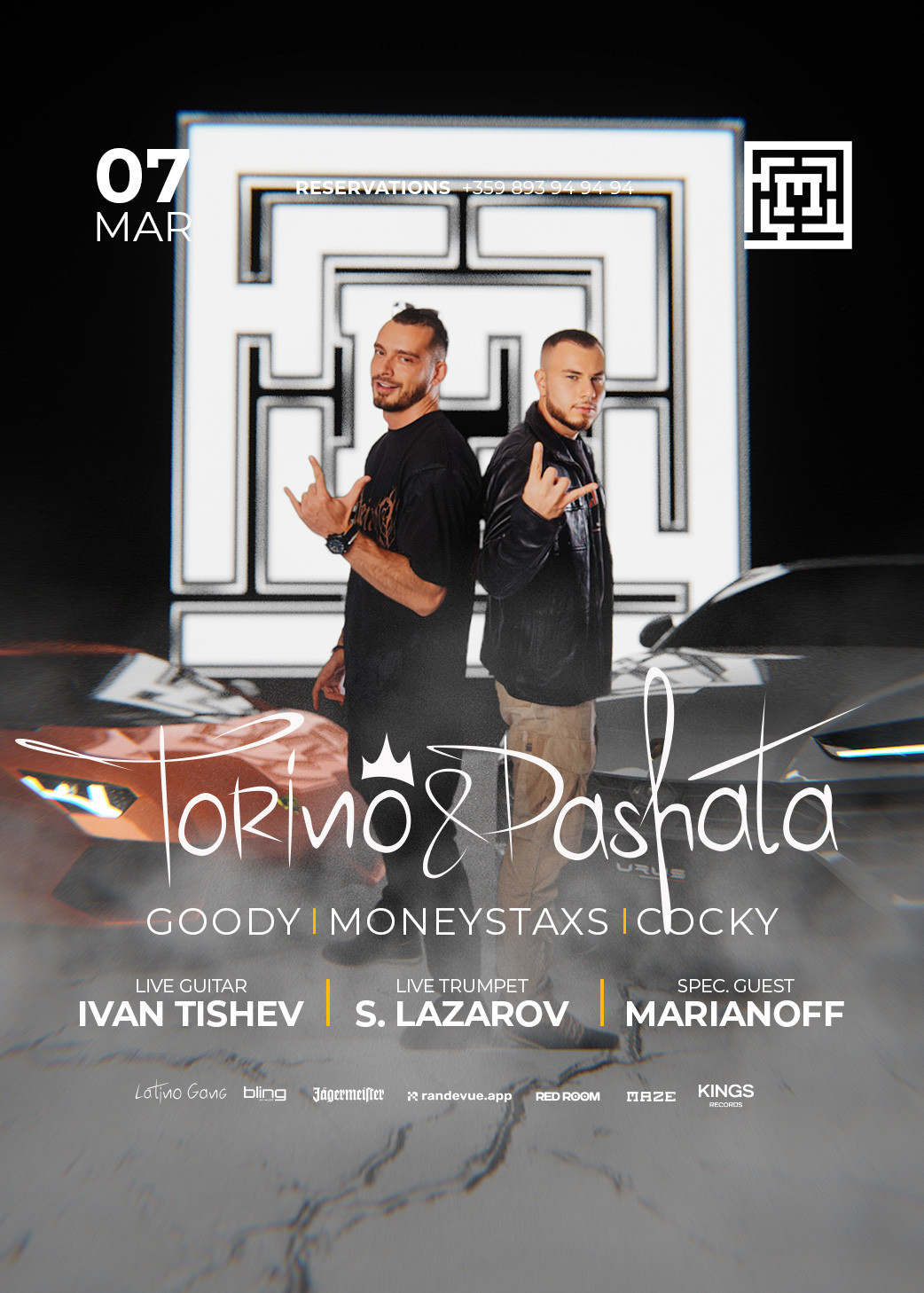 Torino & Pashata LIVE @ MAZE