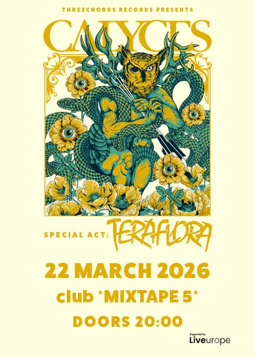 CALYCES/ TERAFLORA Live in Sofia/Threechords