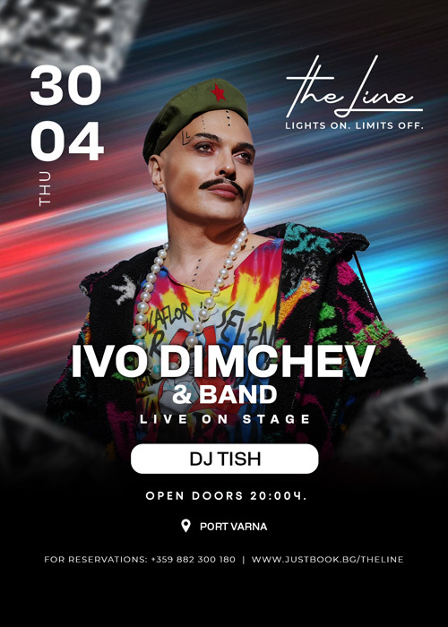 IVO DIMCHEV & BAND  live on stage 30.04