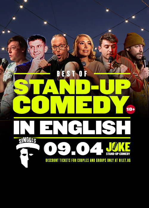 Best of Stand-up Comedy in English // club SINGLES, NDK, APR 9th