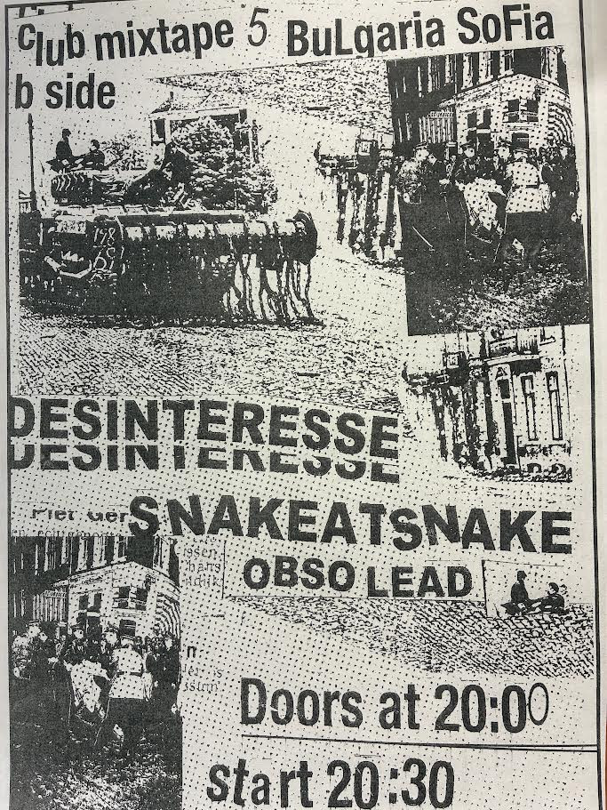 DESINTERESSE, SNAKEATSNAKE & OBSOLEAD, Live In Sofia
