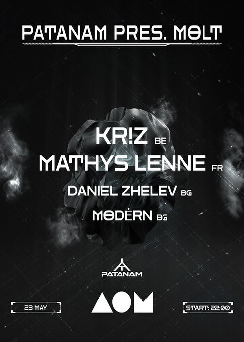 PATANAM pres. MOLT w/ Kr!z & Mathys Lenne at DOM
