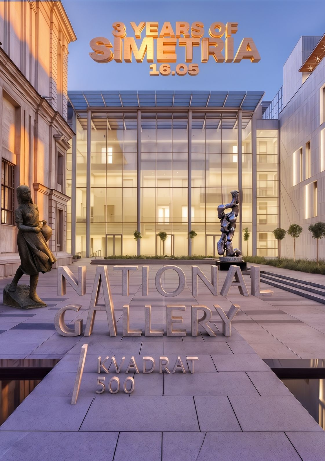 SIMETRIA BIRTHDAY | Национална галерия "Квадрат 500"
