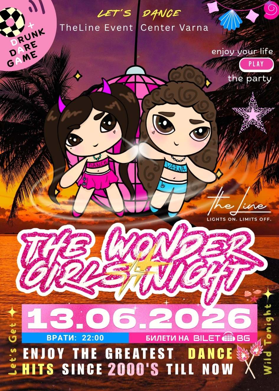 The Wonder Girls Night POP-DANCE hits @Varna