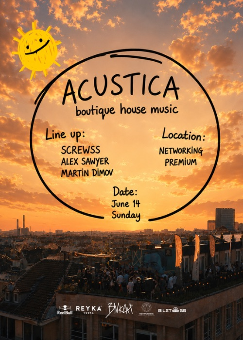 BLVKCAT pres. ACUSTICA rooftop, Boutique house music