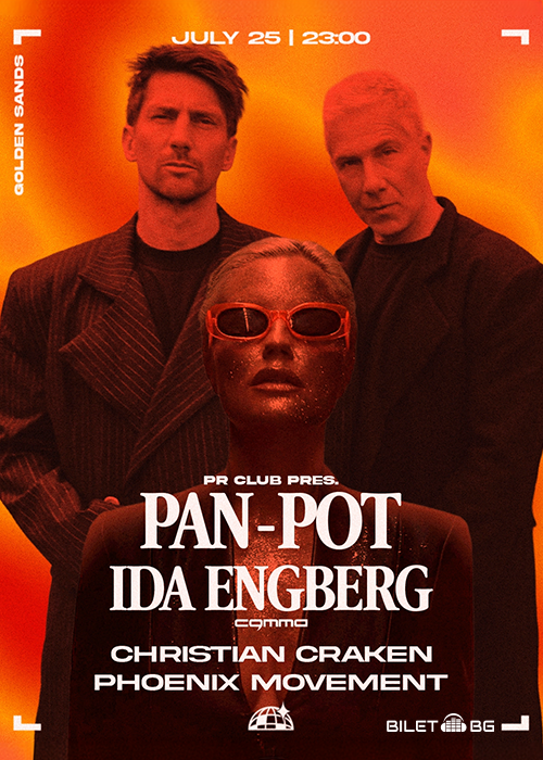 PR Club pres. IDA ENGBERG & PAN-POT - July 25