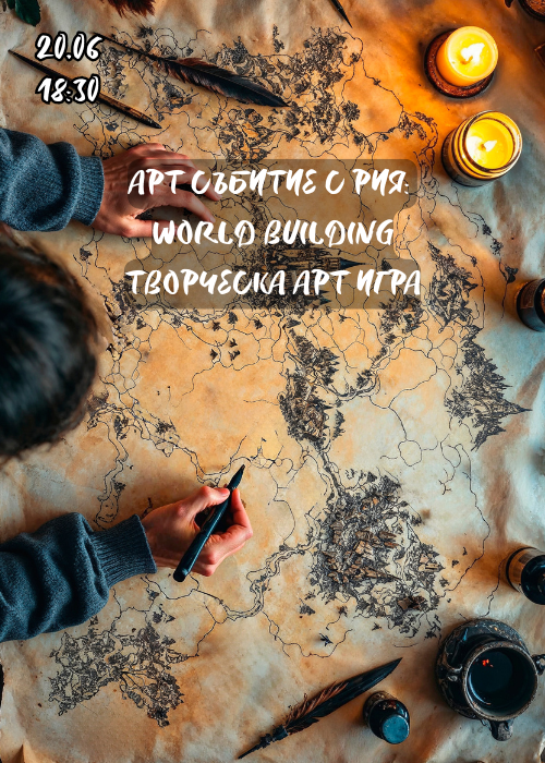 Арт събитие с Рия: World building - творческа арт игра