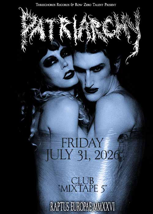 PATRIARCHY Live in Sofia/ Threechords