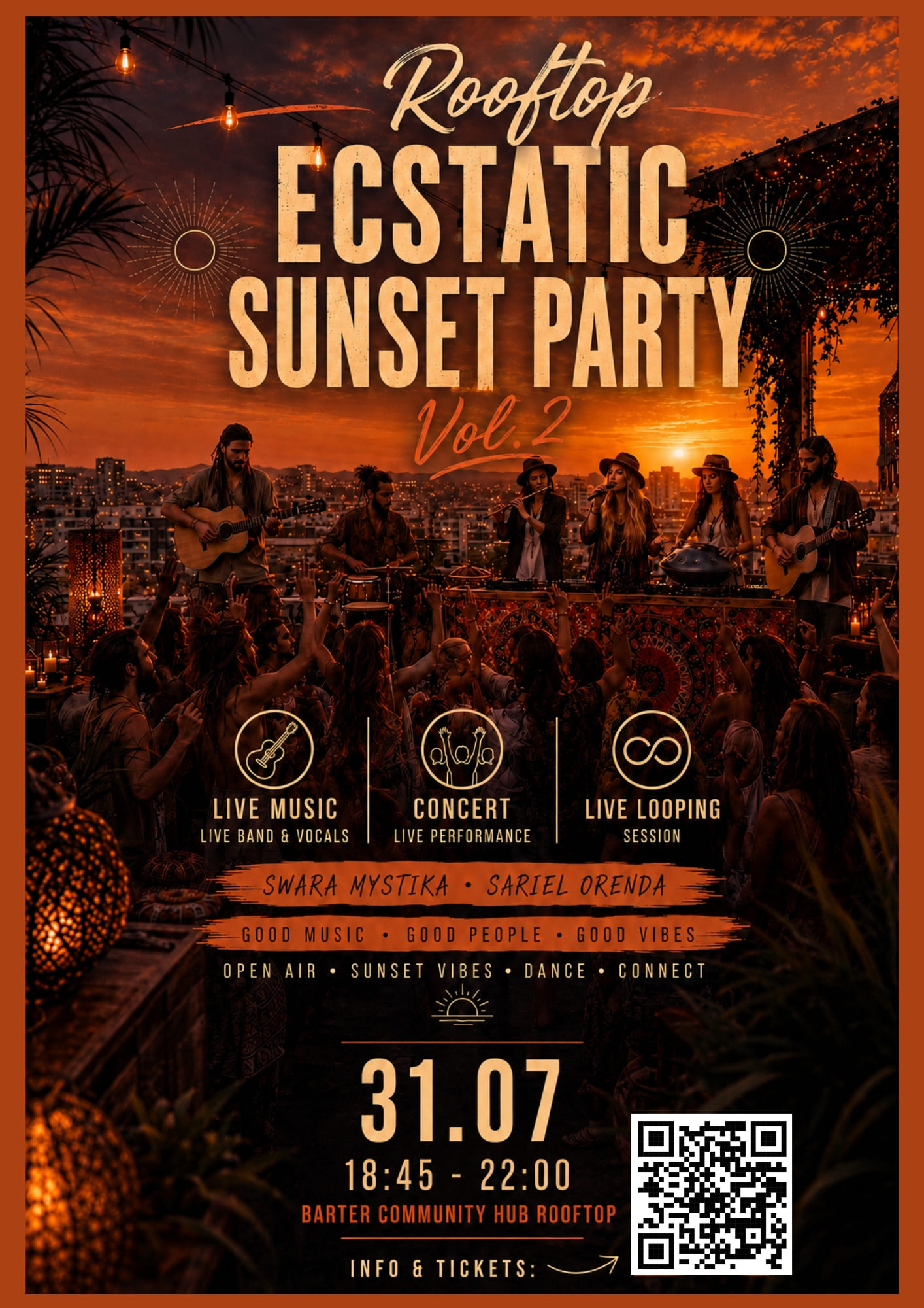 Rooftop Ecstatic Sunset Party Vol.2