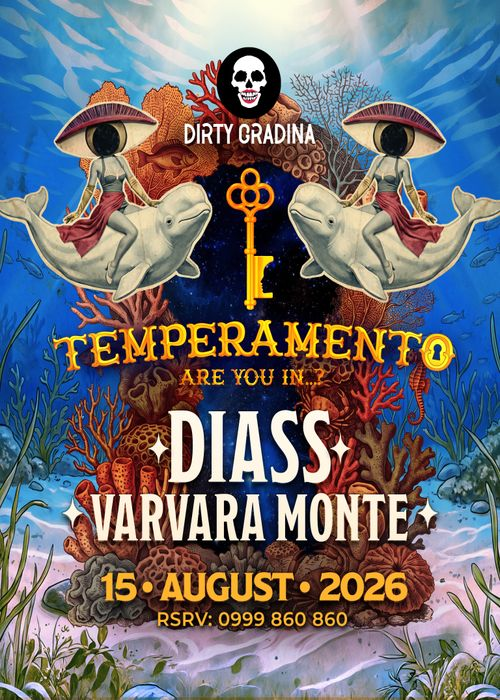 TEMPERAMENTO 💀 DIRTY GRADINA💀15 August 2026 🗝