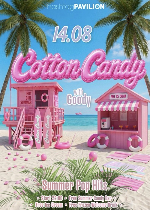 Cotton Candy HASHTAG PAVILION 💖🌊  - BURGAS