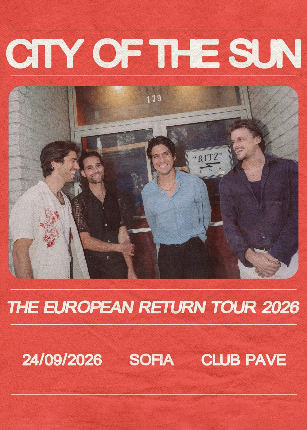 City of the Sun (USA) live at Club Pave