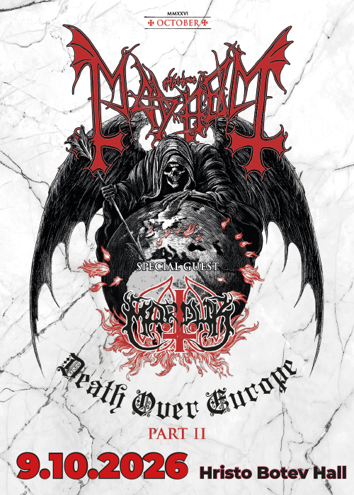 MAYHEM: Death Over Europe Tour
