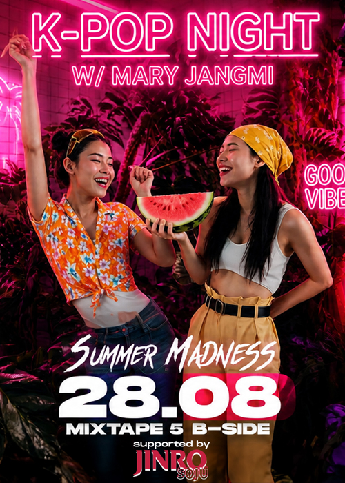 K-Pop Night with Mary Jangmi / Club Mixtape 5 / 28.08