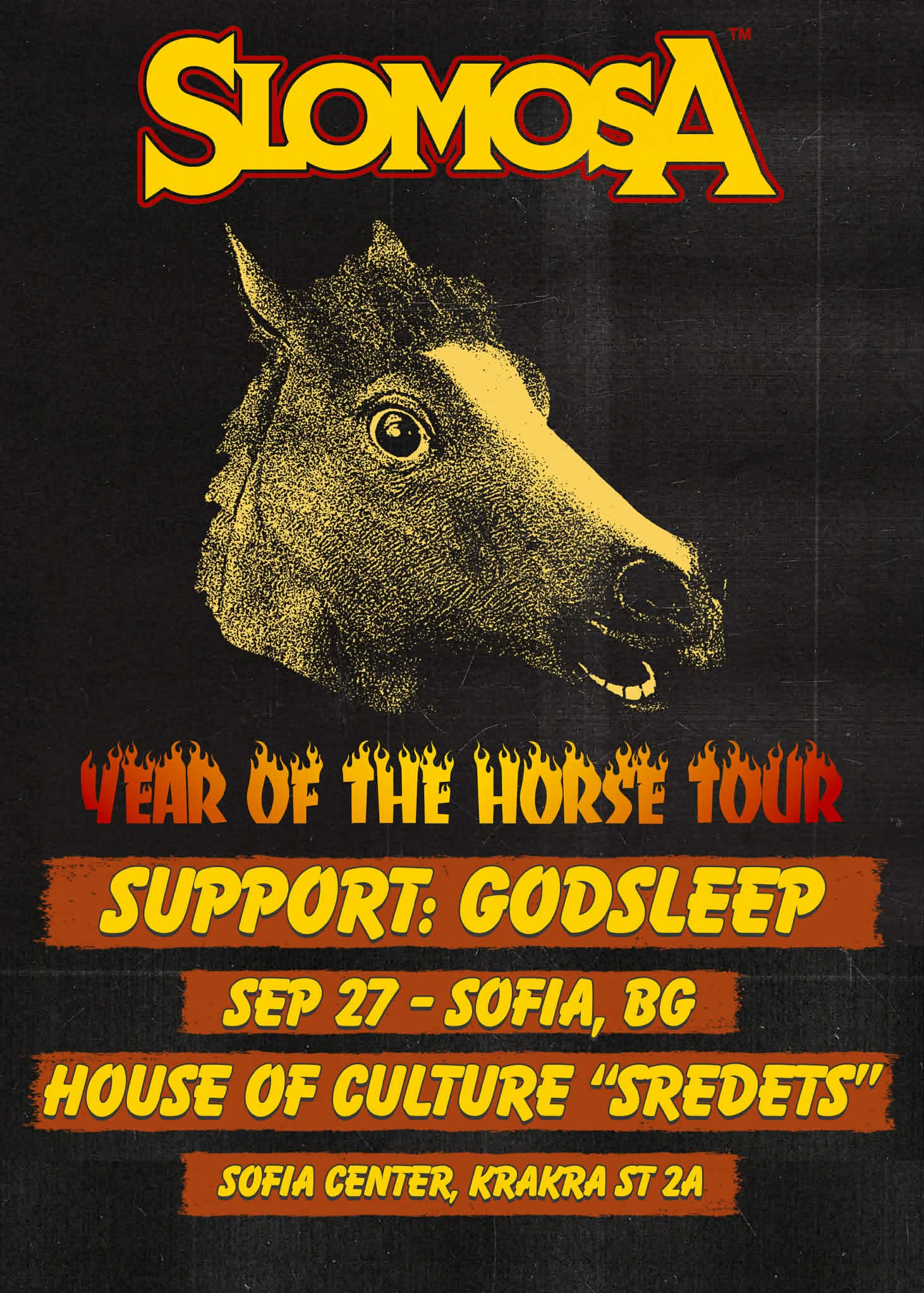 Slomosa (NOR) w/ Godsleep на живо в Sofia