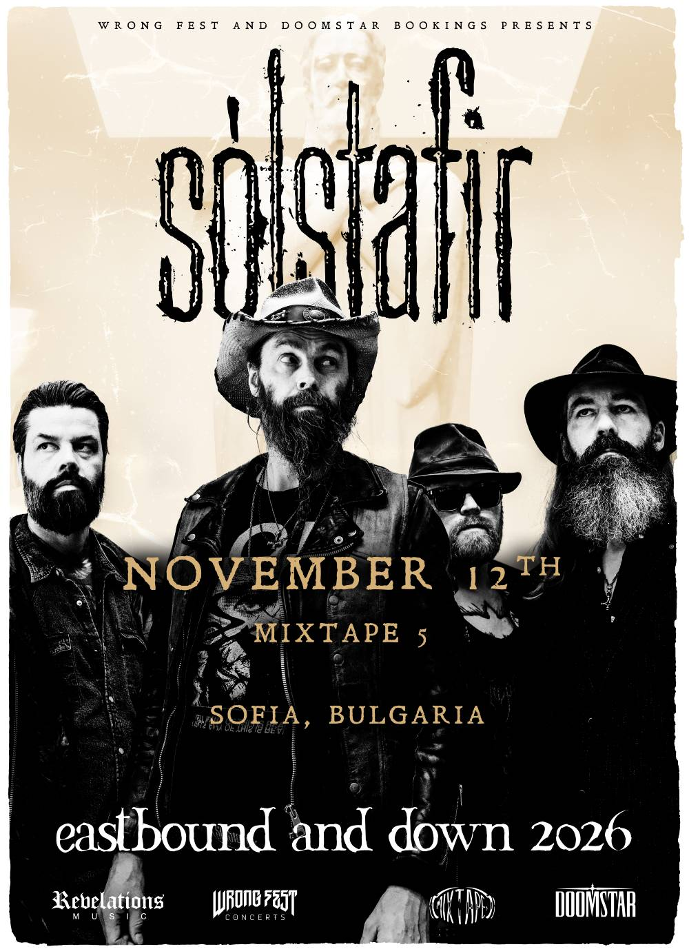SÓLSTAFIR live in Sofia