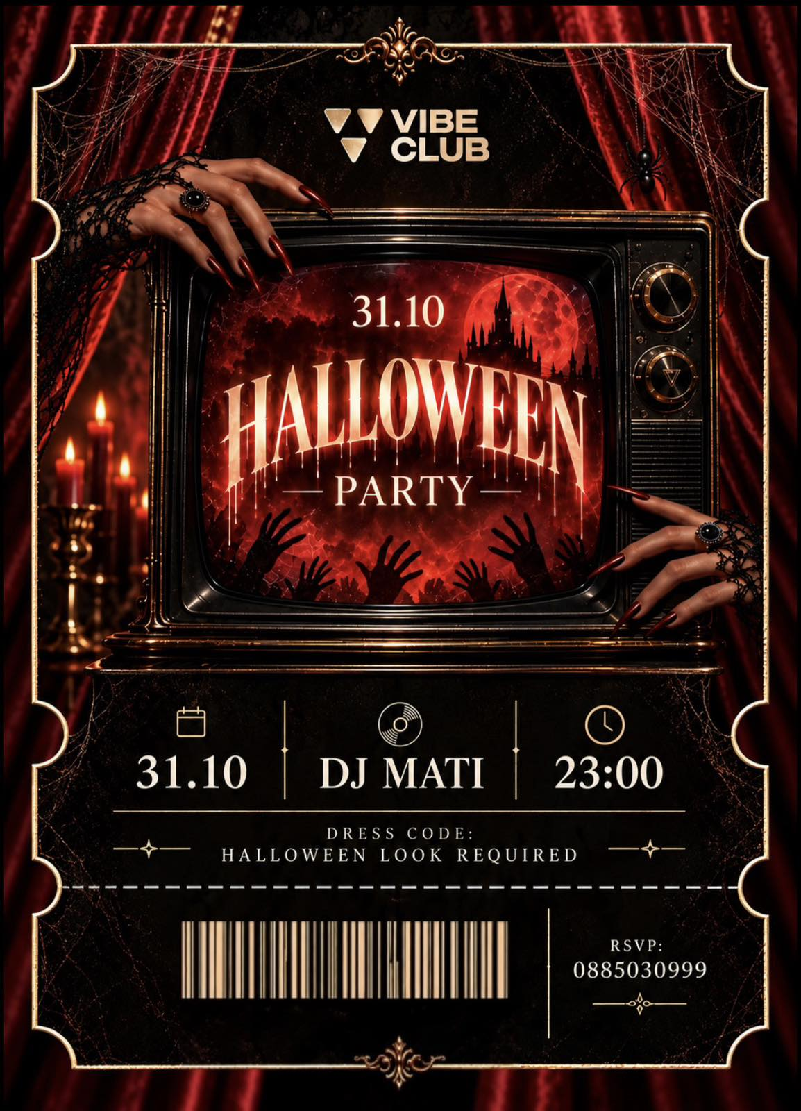 🎃 HALLOWEEN PARTY | Vibe Club | 31.10